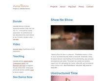 Tablet Screenshot of manodamno.com